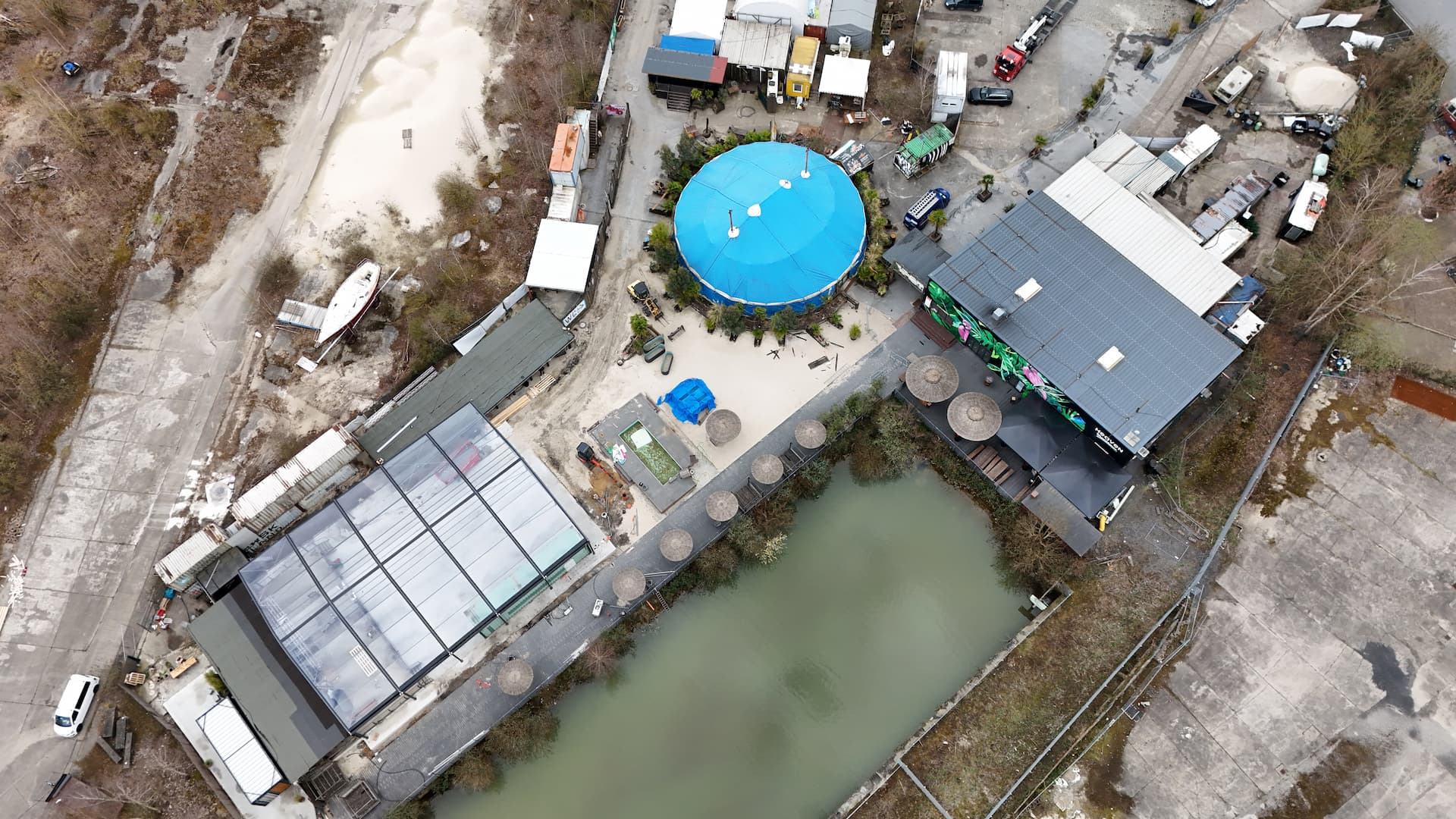 Customised Canopy For Open-Air Events | HR Structures